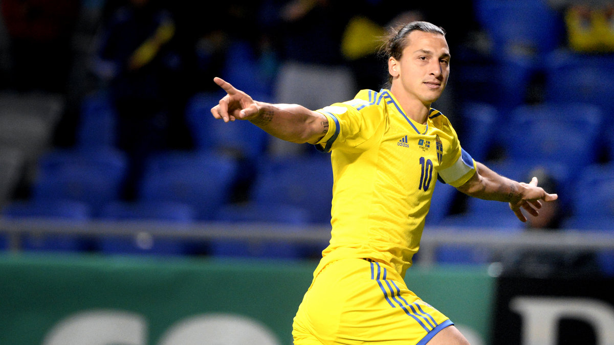 Zlatan avgjorde senaste matchen för Sverige mot Kazakstan.